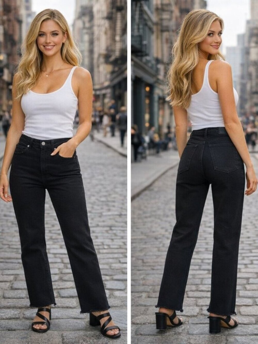 Wholesale Lot of Everlane High Rise Jeans 4 Units sizes: 33,34,35 New With Tags
